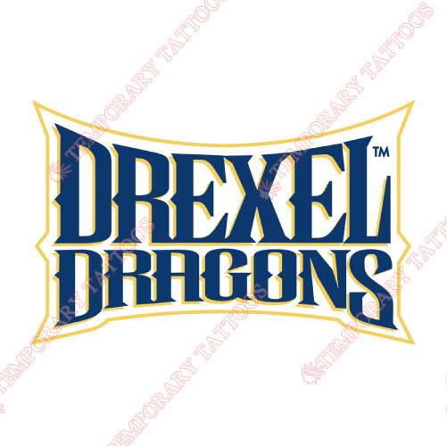 Drexel Dragons Customize Temporary Tattoos Stickers NO.4282